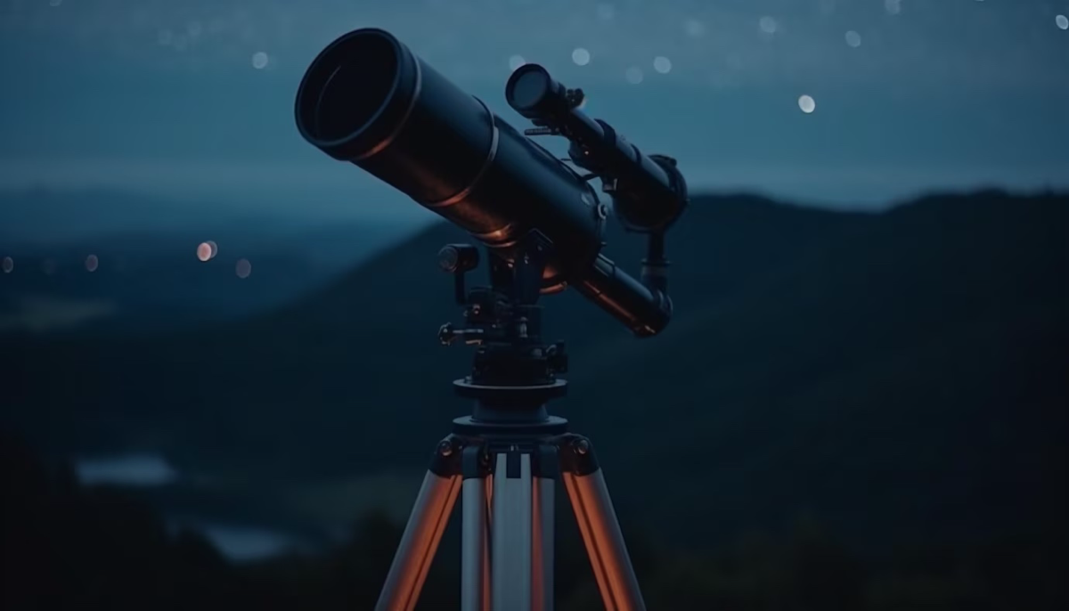 Teleskop-Nahaufnahme